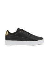 Kadın Sneaker - Puma Skye Clean Distressed Puma Black-Pu - 38666601 Puma Black-Puma Team Gold - 38