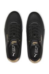 Kadın Sneaker - Puma Skye Clean Distressed Puma Black-Pu - 38666601 Puma Black-Puma Team Gold - 38