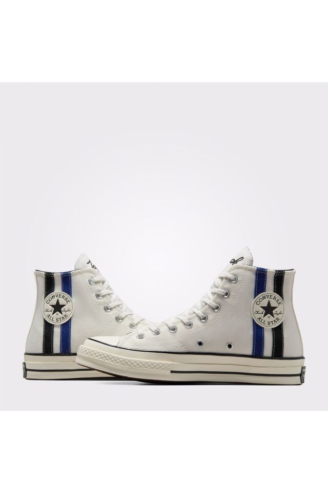 Chuck 70 Archival Stripes Unisex Beyaz Sneaker 103-Beyaz - 41,5