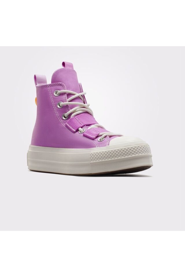 Chuck Taylor All Star Lift Kadın Lila Platform Sneaker 500-Mor - 37