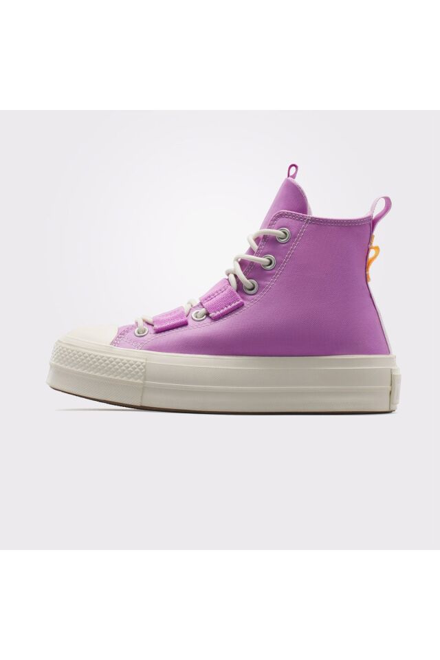 Chuck Taylor All Star Lift Kadın Lila Platform Sneaker 500-Mor - 37