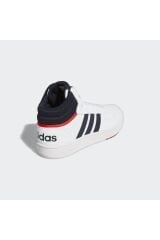 Beyaz - Hoops 3.0 Mıd Erkek High Sneaker Beyaz-SIYAH - 42