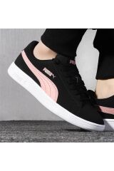 Smash V2 Buck Kadın Siyah Günlük Spor Ayakkabı 36516018 Siyah - 39