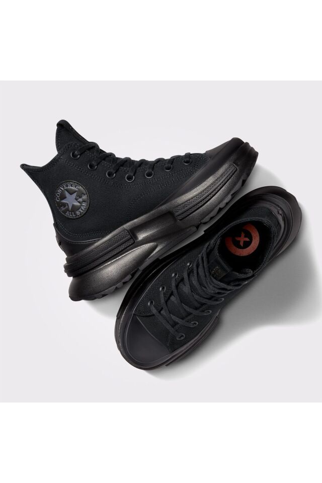 Run Star Legacy Cx Platform Mono Black Kadın Siyah Sneaker 001-Siyah - 40,5