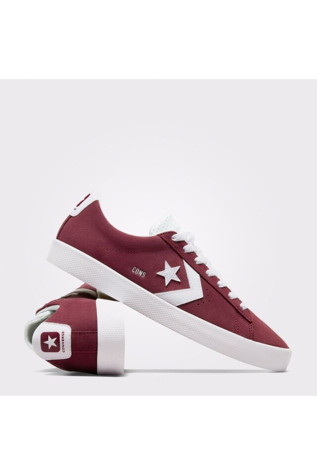Cons Pl Vulc Pro Unisex Bordo Sneaker 625-Bordo - 40